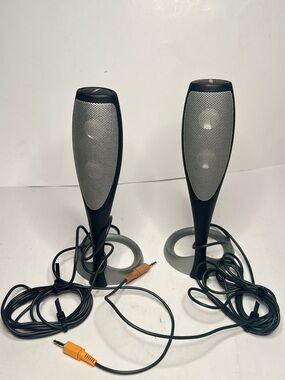 Harman Kardon HK695-01 Computer Satellite Speaker Pair Only No Subwoofer
